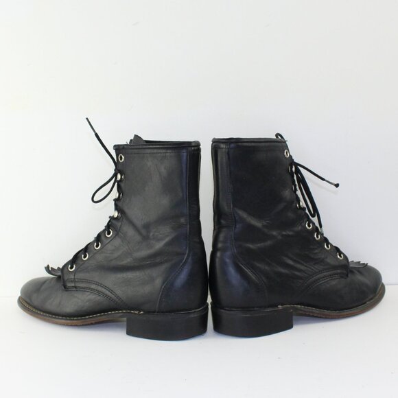 Laredo Kiltie Roper Western Boots (7.5 US) - Picture 6 of 11